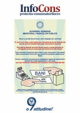 Ministerul Finantelor Publice 0800.800.085 – Telefonul Consumatorilor - InfoCons