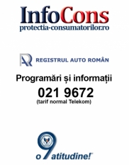 Telefonul consumatorului R.A.R. - 021 9672