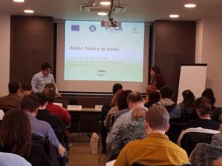 Reprezentantul InfoCons participă la sesiunea de instruire cu tema Politici publice pentru dezvoltare durabilă