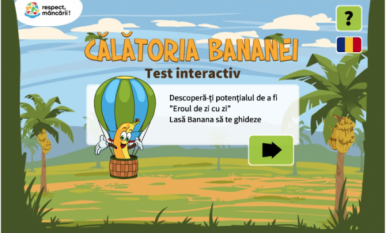 CĂLĂTORIA BANANEI - Test interactiv. Descoperă potențialul de a fi "Eroul de zi cu zi "
