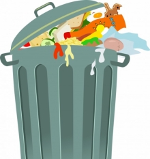 87 kg de deșeuri municipale generate pe persoană