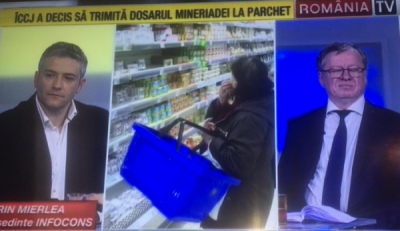 Domnul Sorin Mierlea, președintele InfoCons, în direct la România TV