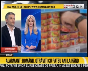 Domnul Sorin Mierlea este in direct la Romania TV