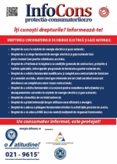 Campanie de educare și informare a consumatorilor - drepturile consumatorilor de energie 