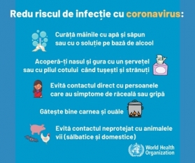 SFATURI DE SĂNĂTATE PUBLICĂ - RĂMÂI SĂNĂTOS ȘI PROTEJEAZĂ-TE ÎMPOTRIVA INFECȚIILOR !