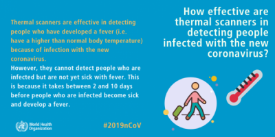 Cât de eficiente sunt scanerele termice în detectarea persoanelor infectate cu noul coronavirus?