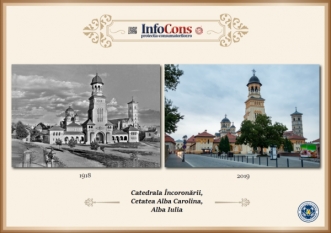Ieri și Azi - Catedrala Încoronării - Alba Iulia 
