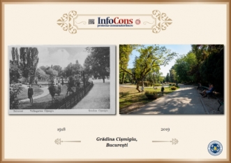 Ieri și Azi - Parcul Cișmigiu