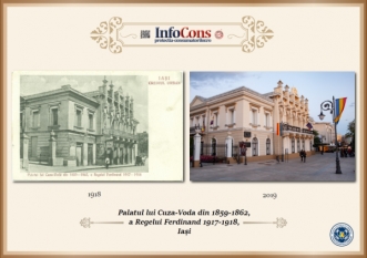 Ieri și Azi - Muzeul Unirii (Palatul Cuza Vodă)