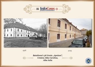 Ieri și Azi - CAZARMA MARE A INFANTERIEI DIN ALBA IULIA