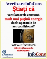 Stiati ca...ventilatoarele consuma putin energie