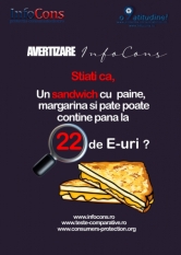 Stiati ca... Sandwich chiar și cu 22 de aditivi alimentari!