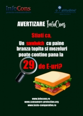 Stiati ca... Sandwich chiar și cu 29 de aditivi alimentari!