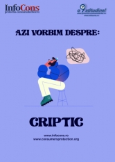 Astazi vorbim despre: criptic