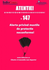 Informatii masti de protectie la 0219615! Alerta cu inca 7 masti de protectie neconforme !!! Total 147 masti de protectie neconforme !!!!!!