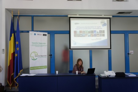 Curs organizat de A.N.P.C.P.P.S. Romania – InfoCons in cadrul Proiectului “A EU operation to   develop and enlarge expertise in tackling the trade of fake medicine through the internet – O